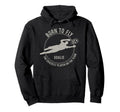 Funny Goalkeeper Soccer Goalie Born Hoodie - Aesthetic Graphic for Adults
