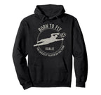 Funny Goalkeeper Soccer Goalie Born Hoodie - Aesthetic Graphic for Adults
