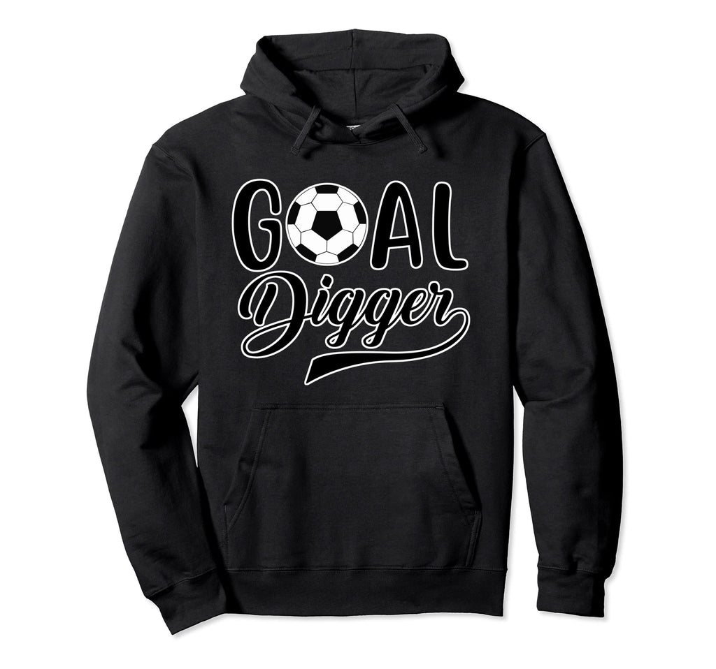 Goal Digger Soccer Player Goalkeeper Hoodie - Graphic Print for Adults