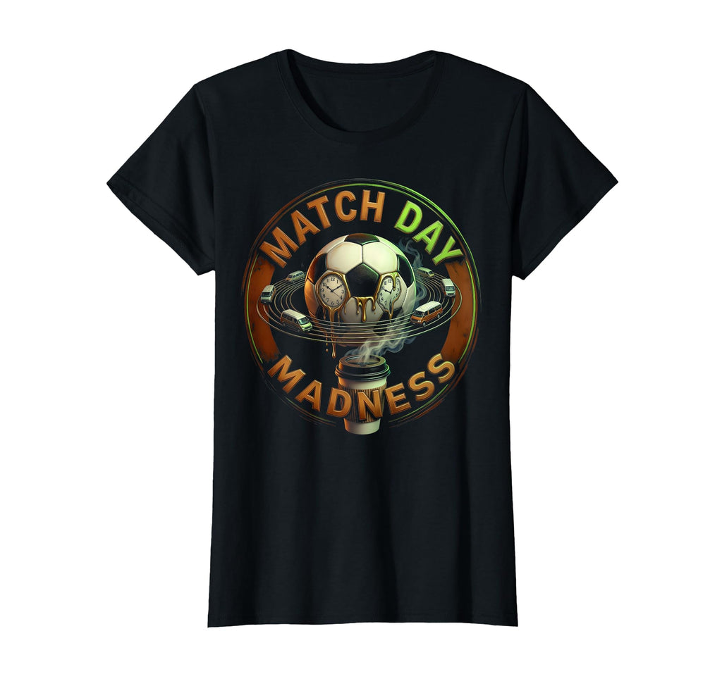 Match Day Madness Soccer Mom T-Shirt - Trendy Graphic Men Women