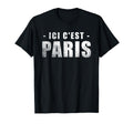 Here Is Paris Football Ici Cest Paris T-Shirt - Custom Art Print Men Women