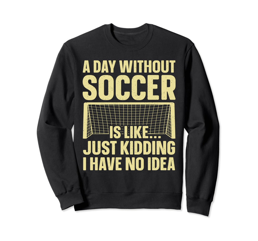 Soccer Art Mom Goalie Coach Soccer Sweatshirt - Novelty Apparel Unisex