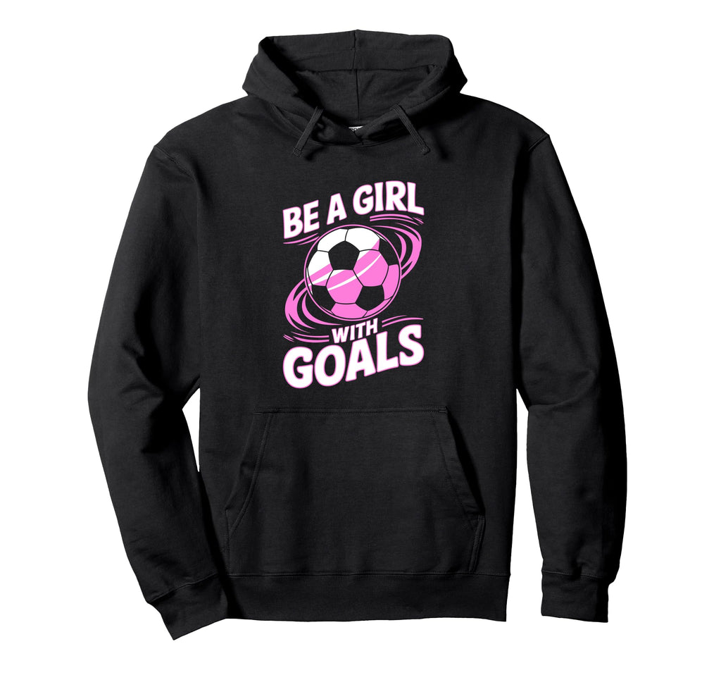 Be Goals Soccer Hoodie - Minimalist Print Men Women