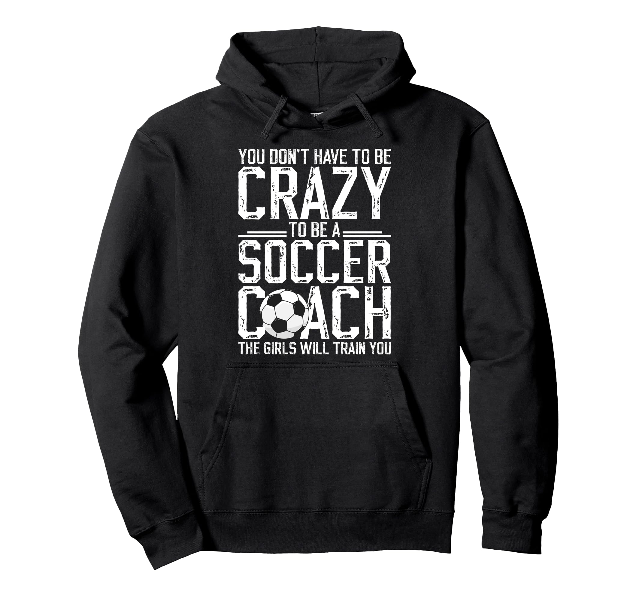 To Be Soccer Coach Soccer Coaching Hoodie - Minimalist Print for Adults
