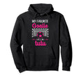 My Favorite Goalie Calls Me Tutu Hoodie - Minimalist Print for Adults
