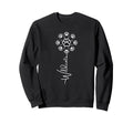 Wildcats Sunflower Sports Team Spirit Sweatshirt - Minimalist Print Unisex