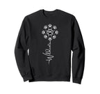 Wildcats Sunflower Sports Team Spirit Sweatshirt - Minimalist Print Unisex