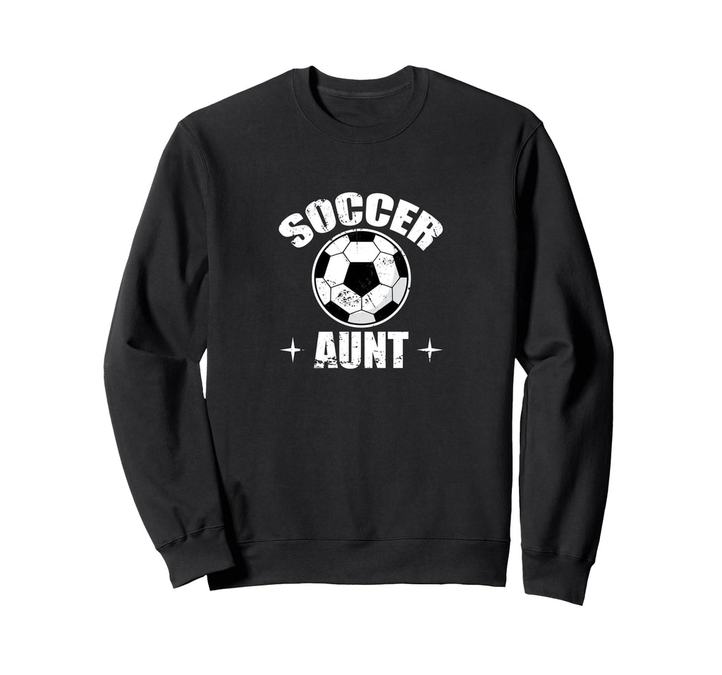 Soccer Auntfootballgoal Cheer Aunt Life T-Shirt - Unique Graphic Men Women