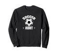 Soccer Auntfootballgoal Cheer Aunt Life T-Shirt - Unique Graphic Men Women