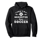 Womens Soccer Mom Outfit Soccer Hoodie - Fun Novelty Design Unisex