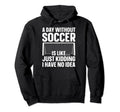 Soccer Art Mom Goalie Coach Soccer Player Hoodie - Custom Art Print Unisex