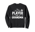 Grandparent My Favorite Player Sweatshirt - Minimalist Print for Adults