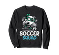 Soccer Squad Funny Football Player Sweatshirt - Graphic Print Men Women
