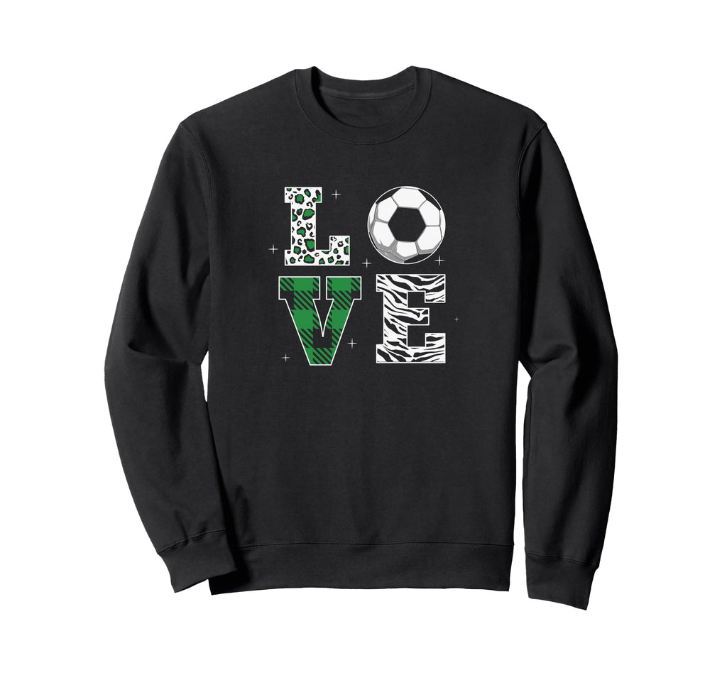 Soccer Player Love Sweatshirt - Casual Everyday Wear Unisex