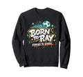 Born To Play Forced To Study Sweatshirt - Casual Everyday Wear for Adults