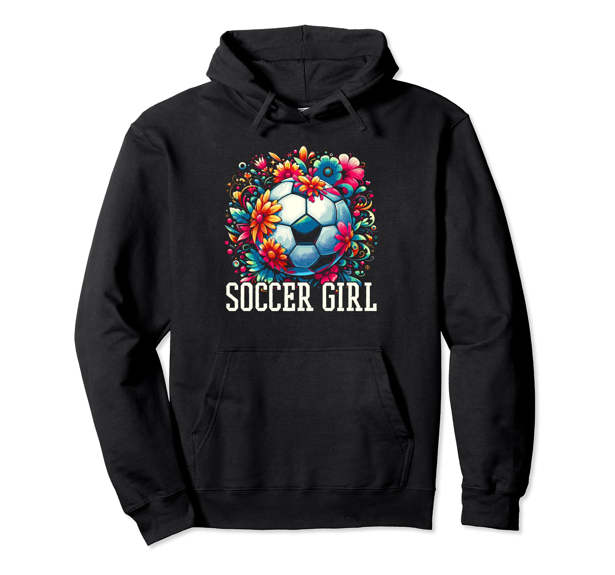 Soccer Sports Team Player Soccer Hoodie - Trendy Graphic Unisex