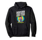Back To School Soccer Third Grade Hoodie - Streetwear Style for Adults