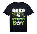 Mens Soccer Baba Birthday Party T-Shirt - Minimalist Print for Adults