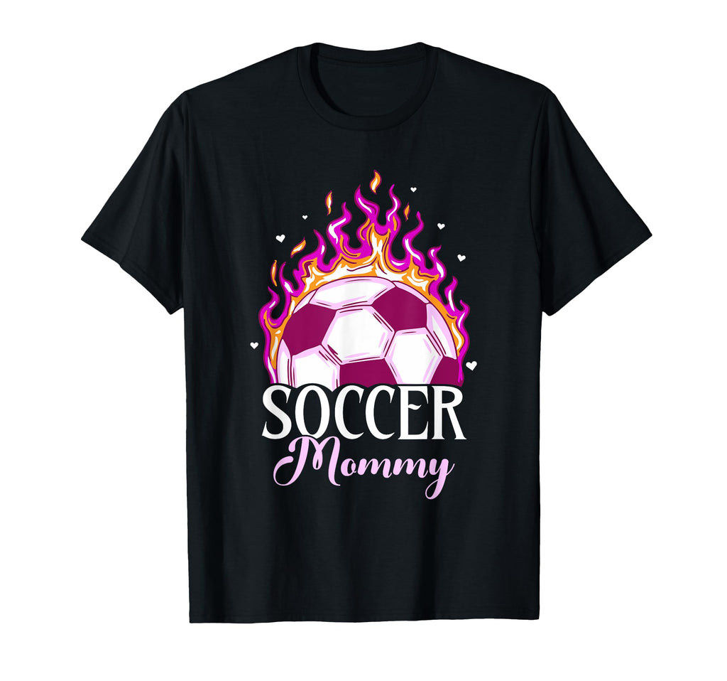 Soccer Mommy Womens Soccer Player T-Shirt - Casual Everyday Wear Men Women