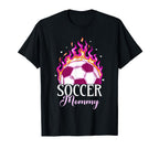 Soccer Mommy Womens Soccer Player T-Shirt - Casual Everyday Wear Men Women