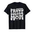 Proud Soccer Mom Football Mama T-Shirt - Casual Everyday Wear Men Women