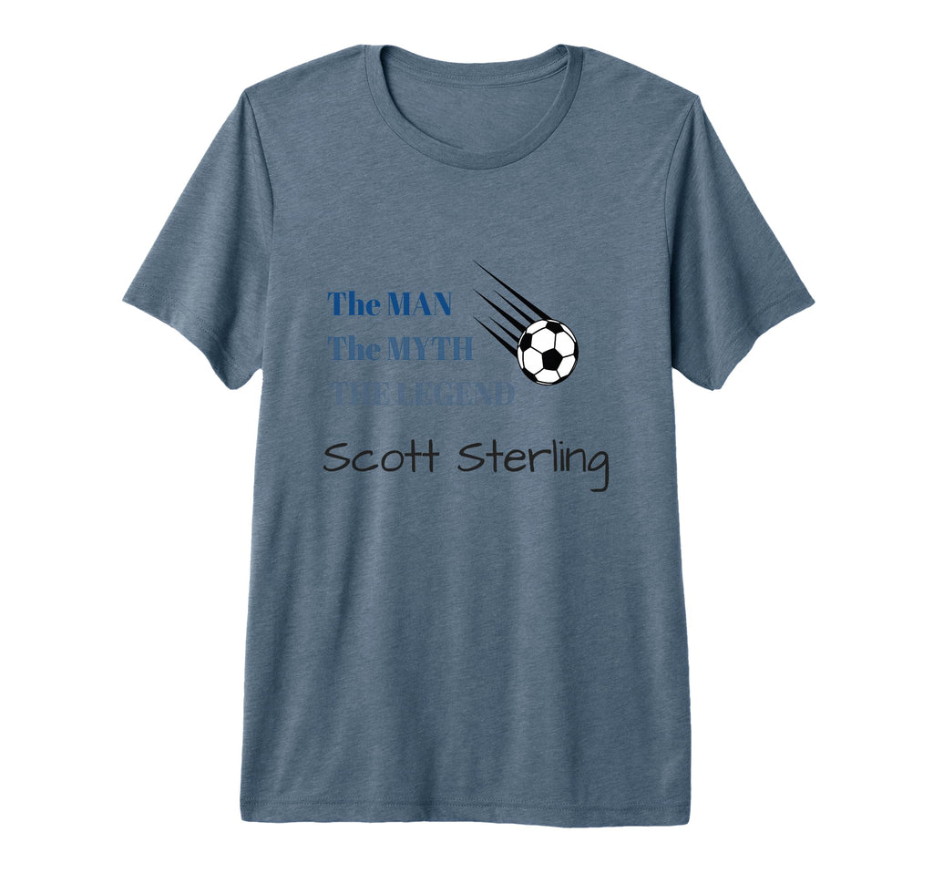 Scott Sterling Studio C Soccer T-Shirt - Minimalist Print for Adults
