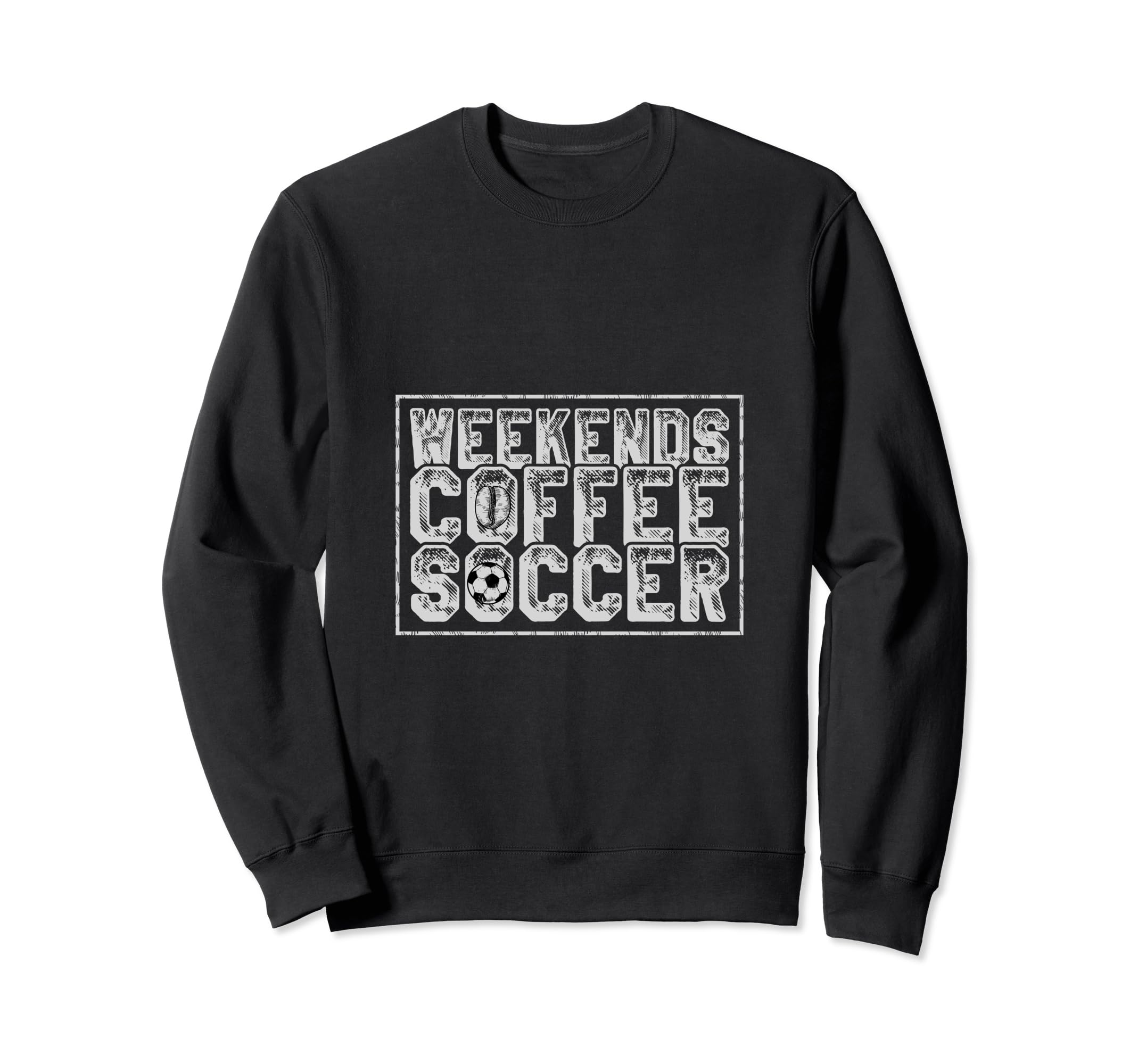 Funny Soccer Player Coffee Soccer Sweatshirt - Streetwear Style for Adults