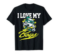I Love My Soccer Gifts Mom And Dad T-Shirt - Graphic Print Unisex