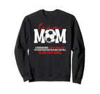 Soccer Team Mom Definition Soccer Team Sweatshirt - Unique Graphic Unisex