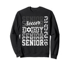 2026 Soccer Senior Daddy Graduation Sweatshirt - Novelty Apparel Unisex