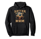 Soccer Mom Leopard Hoodie - Trendy Graphic for Adults
