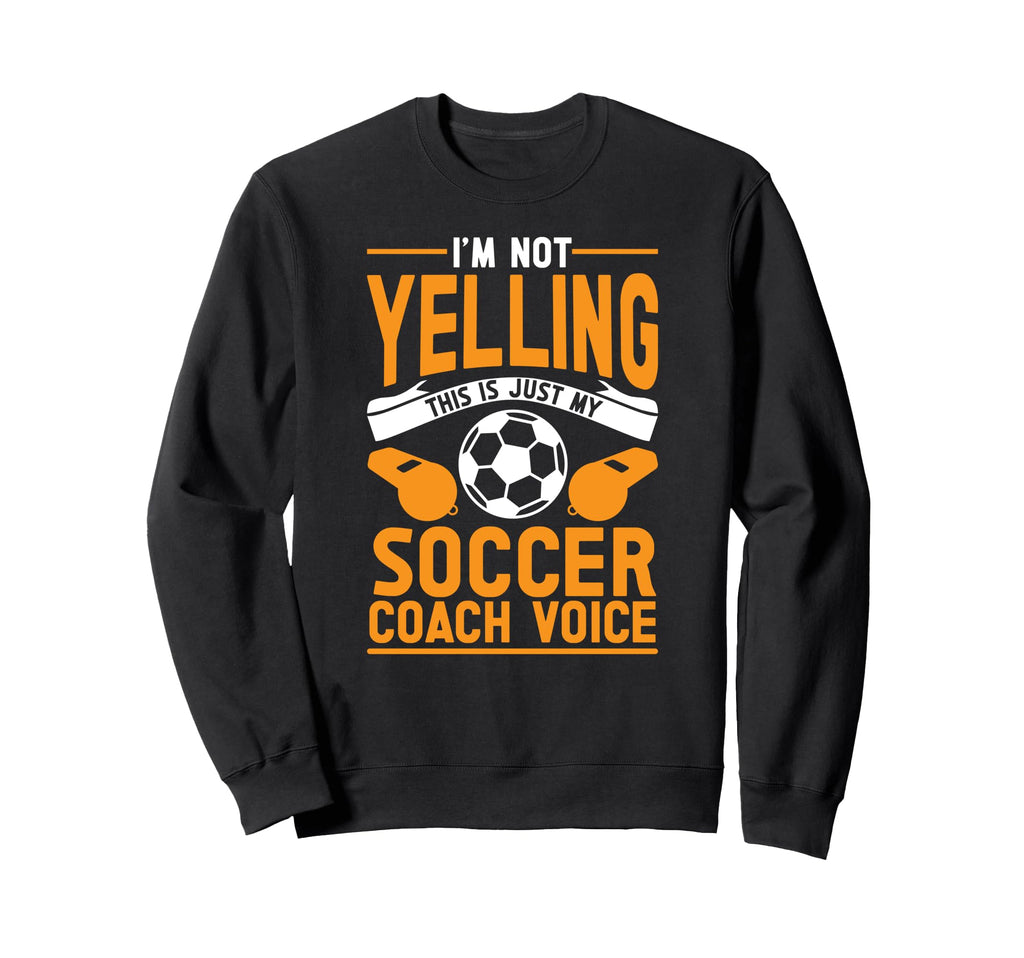 Soccer Coach Sweatshirt - Streetwear Style Men Women