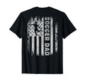Soccer Dad American Flag Usa Back Father T-Shirt - Streetwear Style Unisex