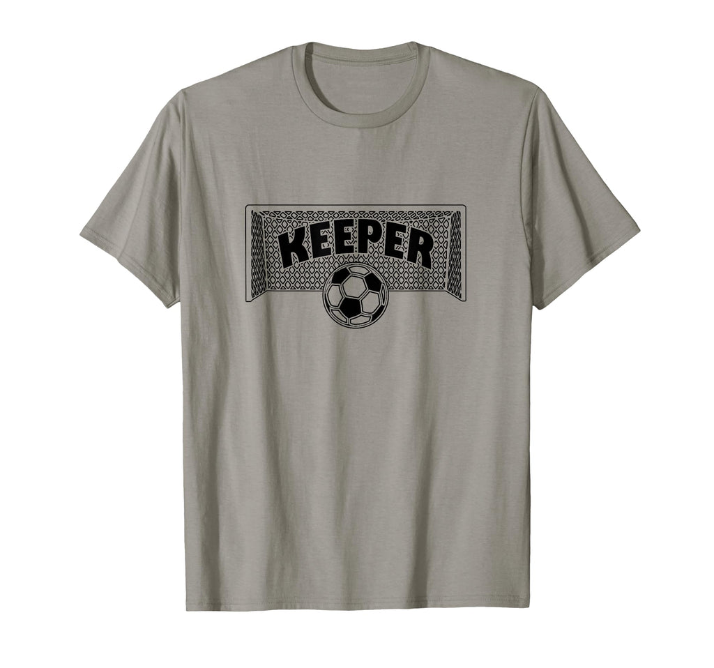Keeper Goal Keeper Soccer Goalie T-Shirt - Fun Novelty Design Unisex