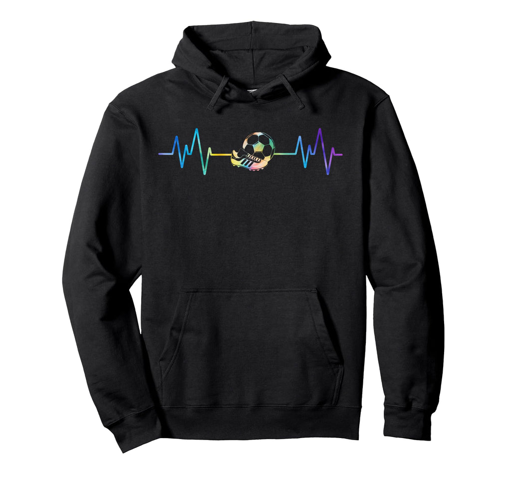 Soccer Heartbeat Lover And Hoodie - Unique Graphic Men Women