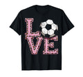 Valentines Day Soccer Love T-Shirt - Aesthetic Graphic Unisex