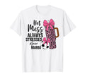 Hot Mess Always Stressed Soccer Mama T-Shirt - Trendy Graphic Men Women