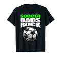 Mens Play Strong Soccer Dads Rock T-Shirt - Novelty Apparel Men Women