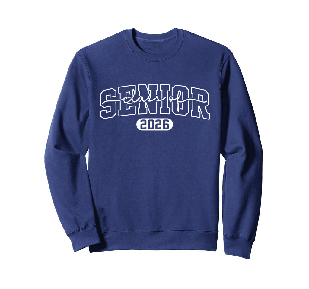 Senior 2026 Class 2026 Seniors Sweatshirt - Minimalist Print Unisex