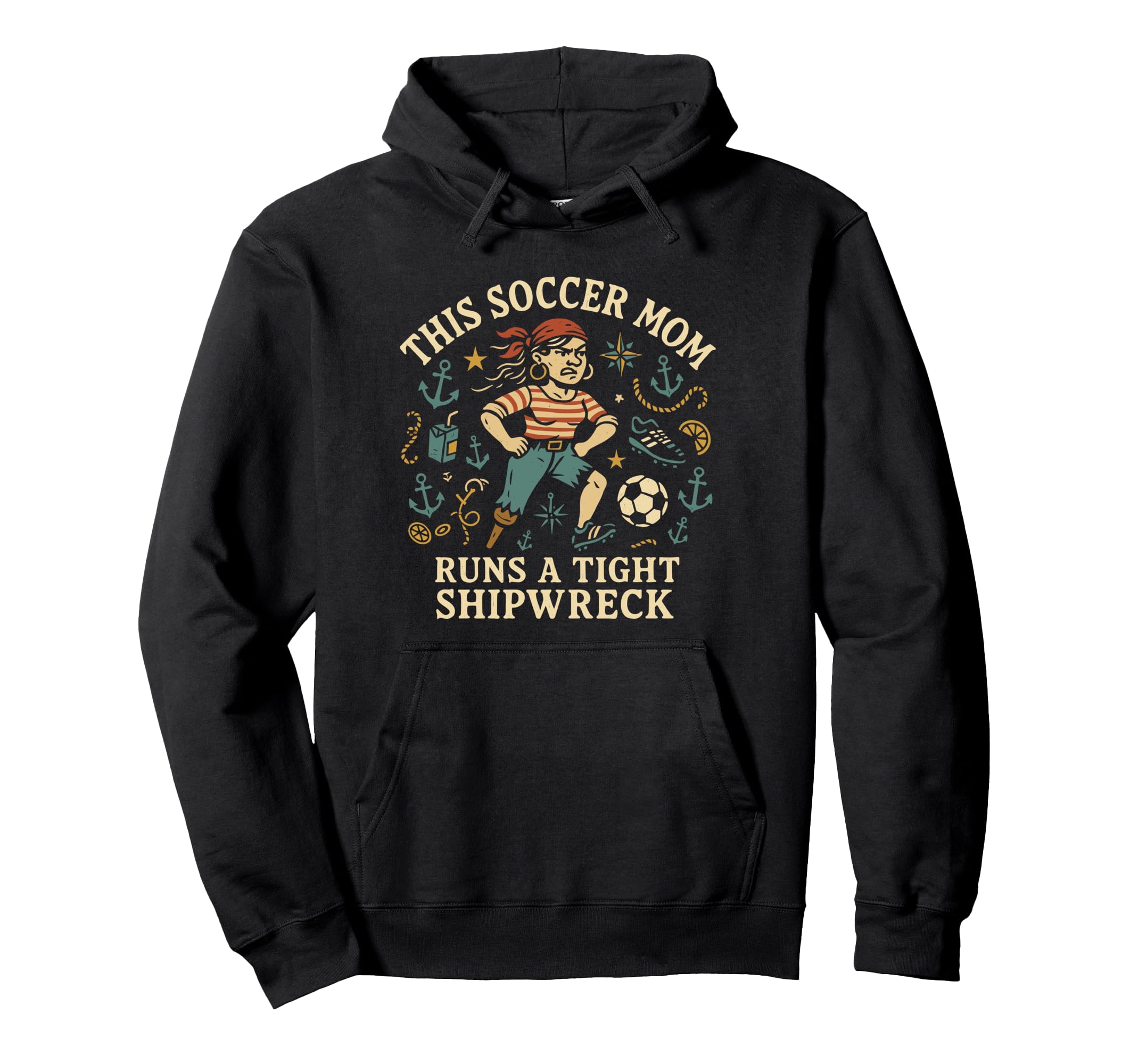 This Soccer Mom Runs Tight Hoodie - Casual Everyday Wear Men Women