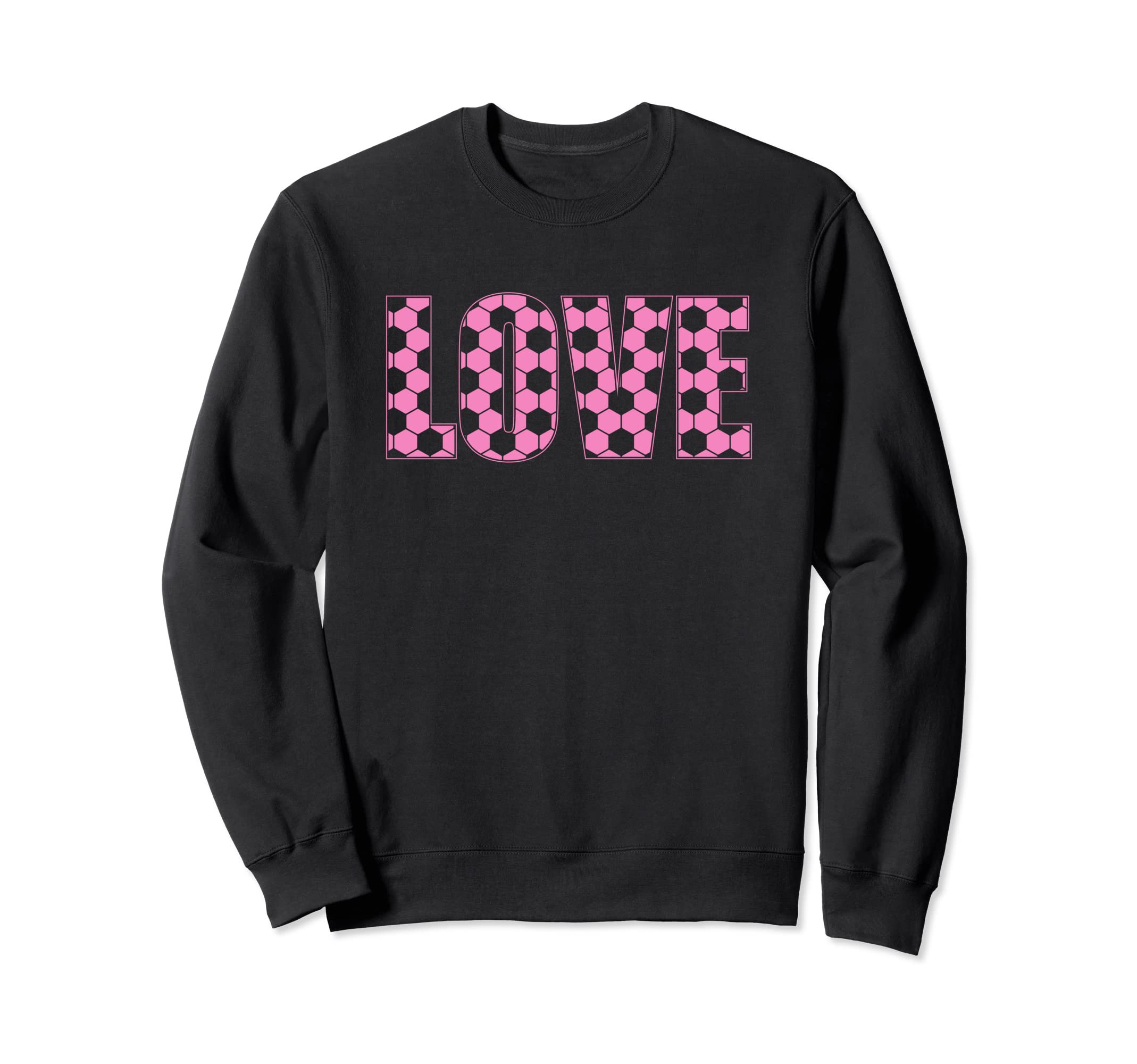 Soccer Player Soccer Love Sweatshirt - Unique Graphic Unisex