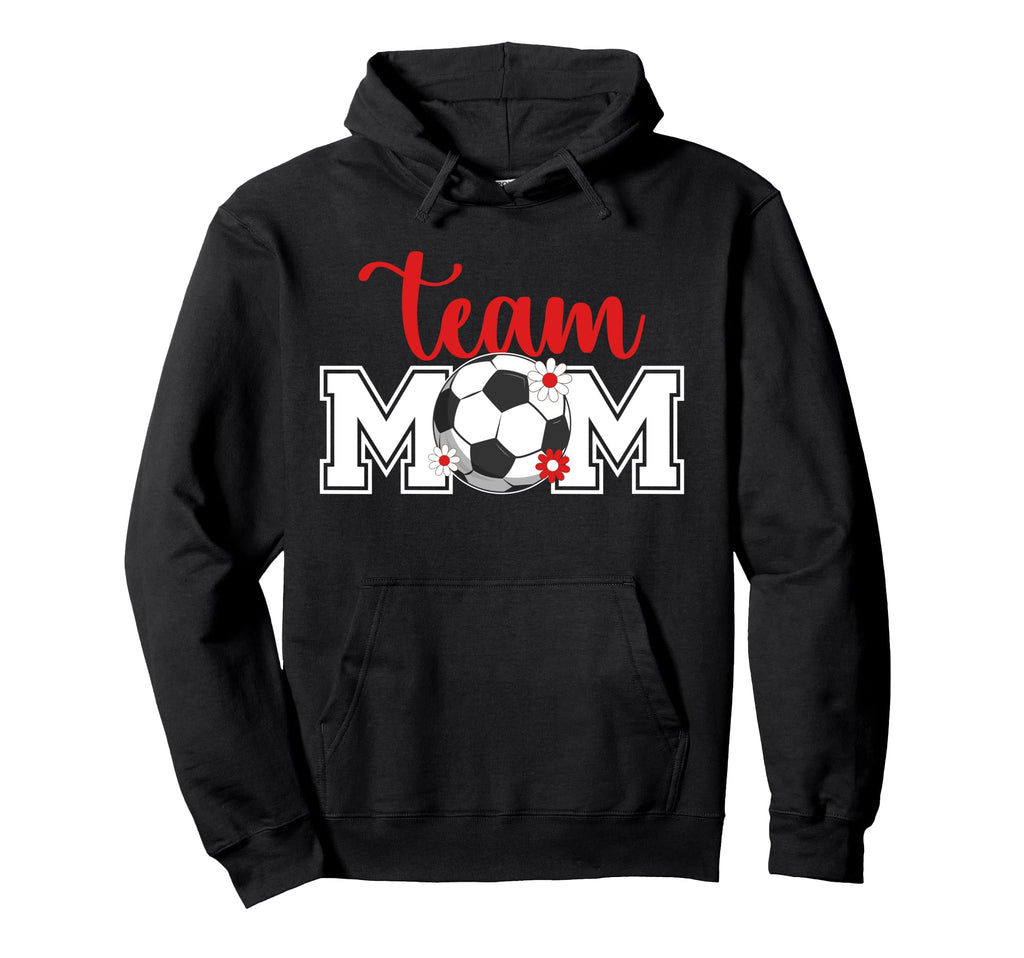 Soccer Team Mom Appreciation Soccer Hoodie - Aesthetic Graphic for Adults