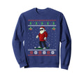 Santa Plays Golf Ugly Golfer Sweatshirt - Minimalist Print Unisex