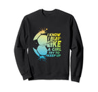 I Know I Play Like Try To Keep Up Sweatshirt - Novelty Apparel Men Women