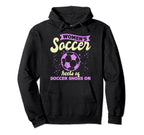 Soccer Team Outfit Players Fans Womens Hoodie - Fun Novelty Design Unisex