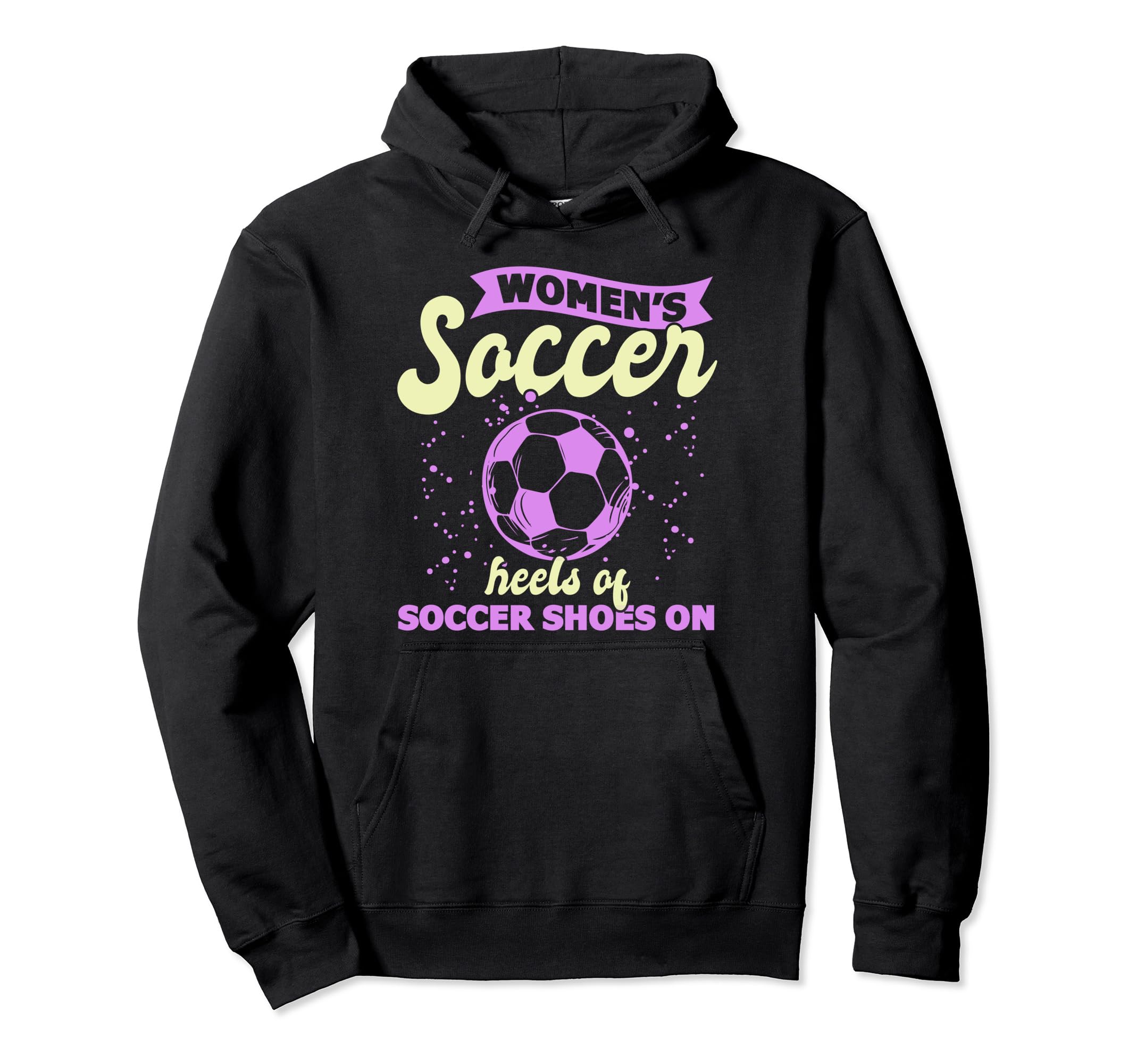 Soccer Team Outfit Players Fans Womens Hoodie - Fun Novelty Design Unisex