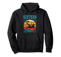 16Th Birthday Soccer 16 Years Old Hoodie - Graphic Print Men Women