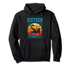 16Th Birthday Soccer 16 Years Old Hoodie - Graphic Print Men Women