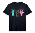 Peace Love Hope Kindness Gift Peace T-Shirt - Graphic Print for Adults