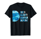Eat Sleep Soccer Repeat Soccer Player T-Shirt - Streetwear Style Men Women